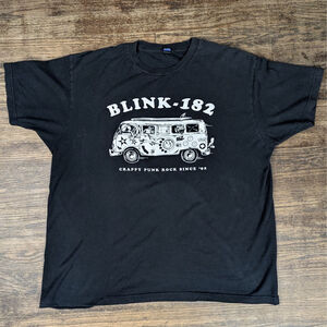 Blink 182 punk van shirt. “Crappy Punk Rock Since 92”